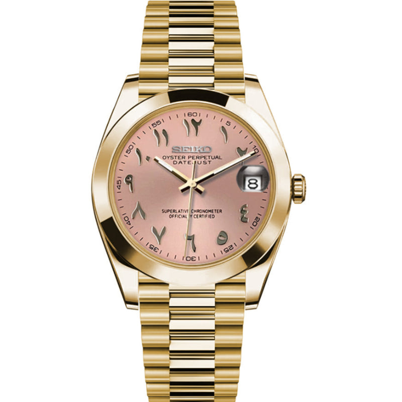 DATEMOD - GOLD & PINK ARABIC