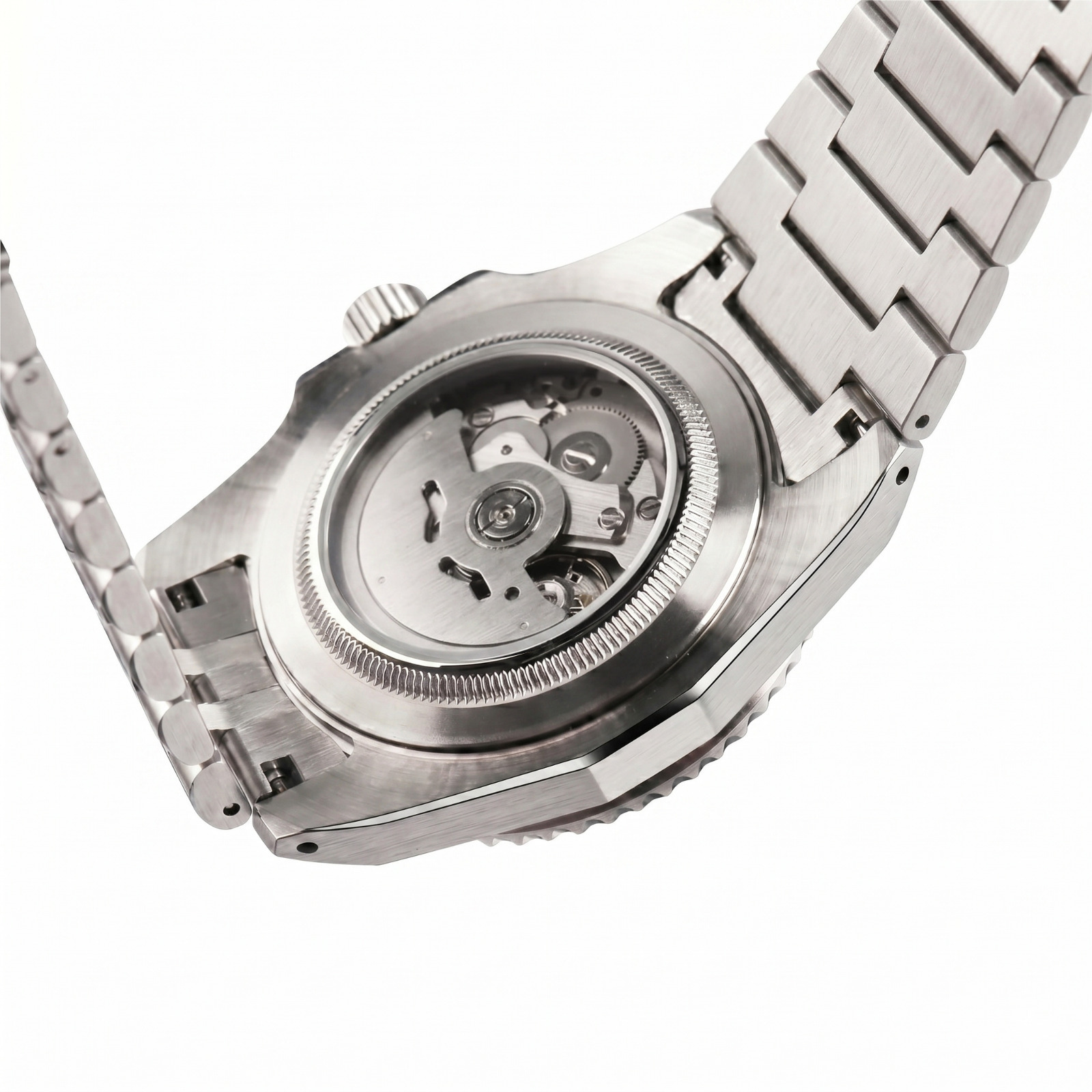 Tolaris Silver Steel Purple Dial