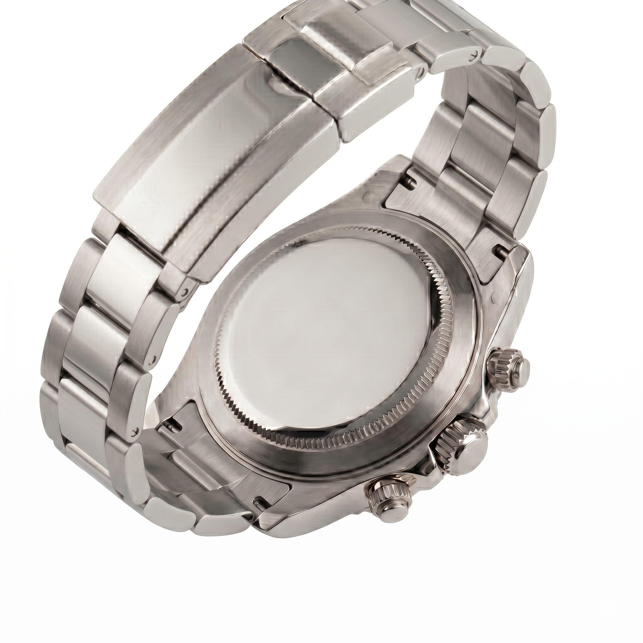 Torvex Silver Steel Black Blue Dial