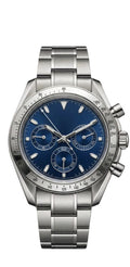 Torvex Silver Steel Blue Dial