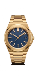 Valtor Gold Steel Blue Dial