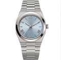 Oris Silver Steel Blue Dial