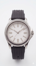 Nexor Silver Steel White Dial